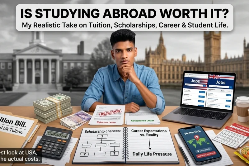 Is Studying Abroad Worth It in 2026? My Realistic Take on Costs, Scholarships, Career and Student Life